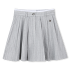 Saia formal plissada DKNY 
                    GIRL