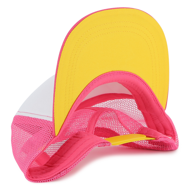 Adjustable bi-material cap HUGO 
                    GIRL
