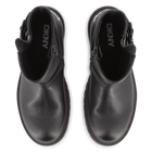 Botas de motociclista de couro de vaca DKNY 
                    GIRL