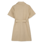 Vestido de sarja de manga curta MICHAEL KORS 
                    GIRL