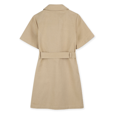 Vestido de sarja de manga curta MICHAEL KORS GIRL