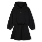 Vestido com capuz DKNY 
                    GIRL