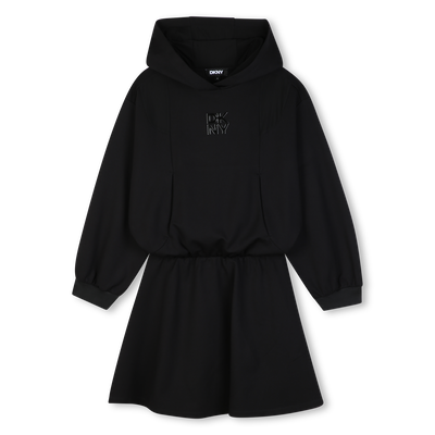 Vestido com capuz DKNY GIRL