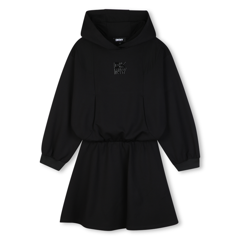 Vestido com capuz DKNY 
                        GIRL