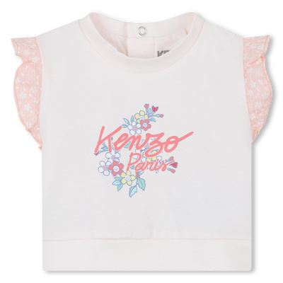 Conjunto de cal&ccedil;as e t-shirt KENZO KIDS GIRL