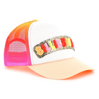 Bon&eacute; com emblema ri&ccedil;ado BILLIEBLUSH 
                    GIRL