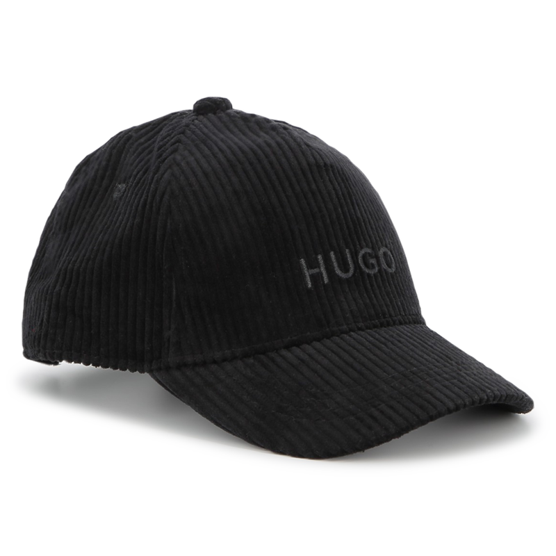 Boné de veludo cotelê HUGO 
                    UNISEX