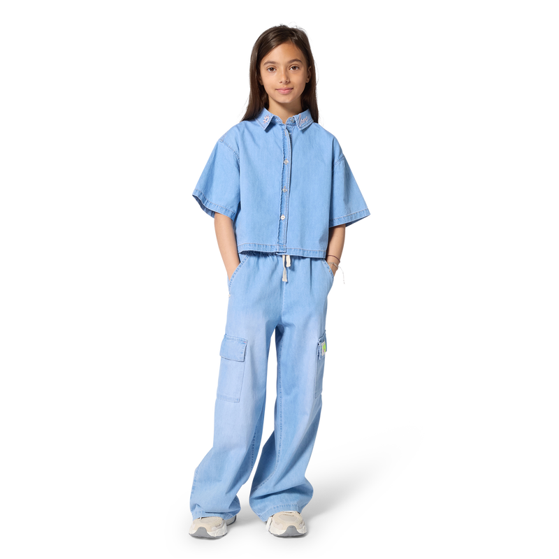 CAMISA JEANS LEVE BILLIEBLUSH 
                        GIRL