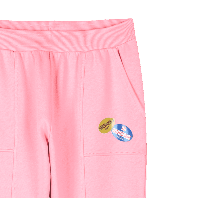Cal&ccedil;as de jogging com recortes KENZO KIDS 
                        GIRL