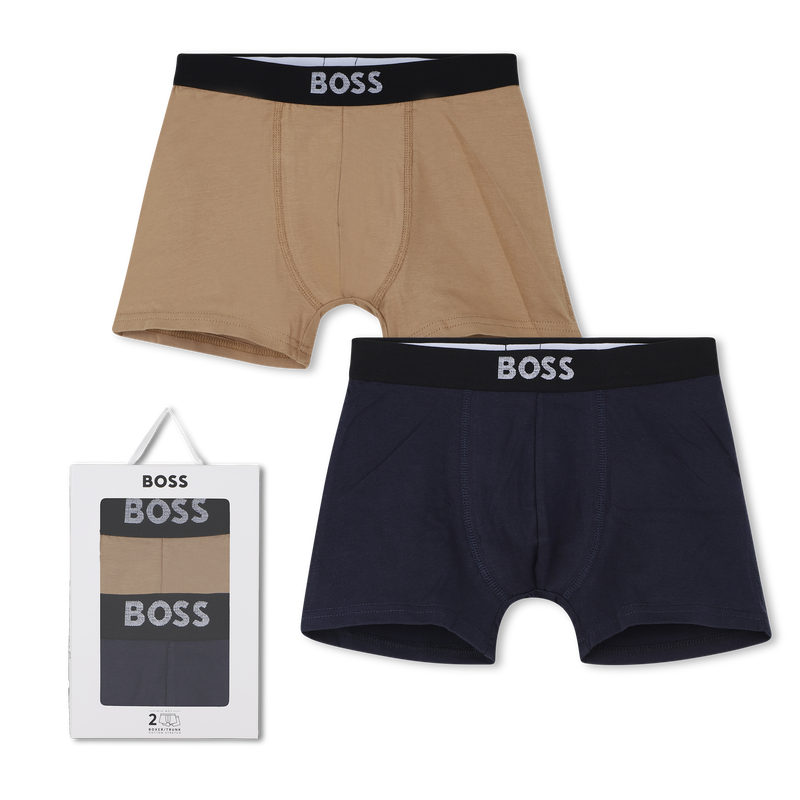 Pack de 2 cuecas boxer jersey BOSS 
                    BOY