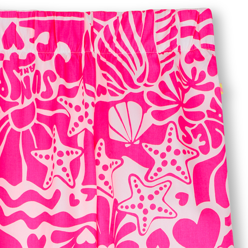 Calças largas estampadas BILLIEBLUSH 
                    GIRL