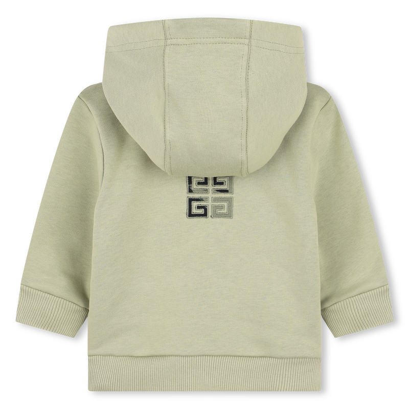 Cardigã de moletão com capuz GIVENCHY 
                    BOY