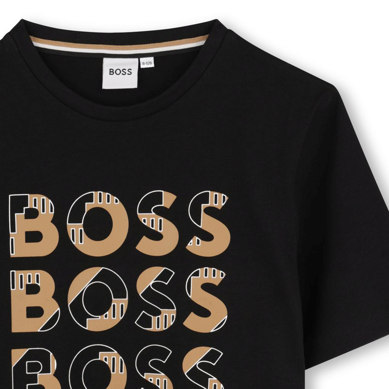 T-shirt de manga curta BOSS 
                        BOY