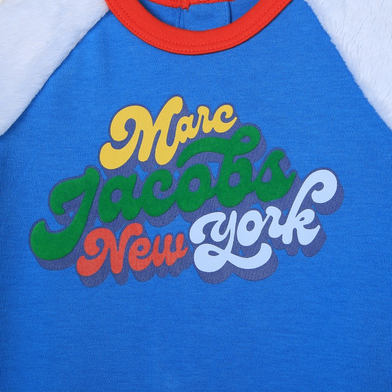 Cotton and fleece onesie THE MARC JACOBS 
                    UNISEX