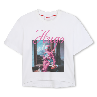 T-shirt de manga curta HUGO GIRL