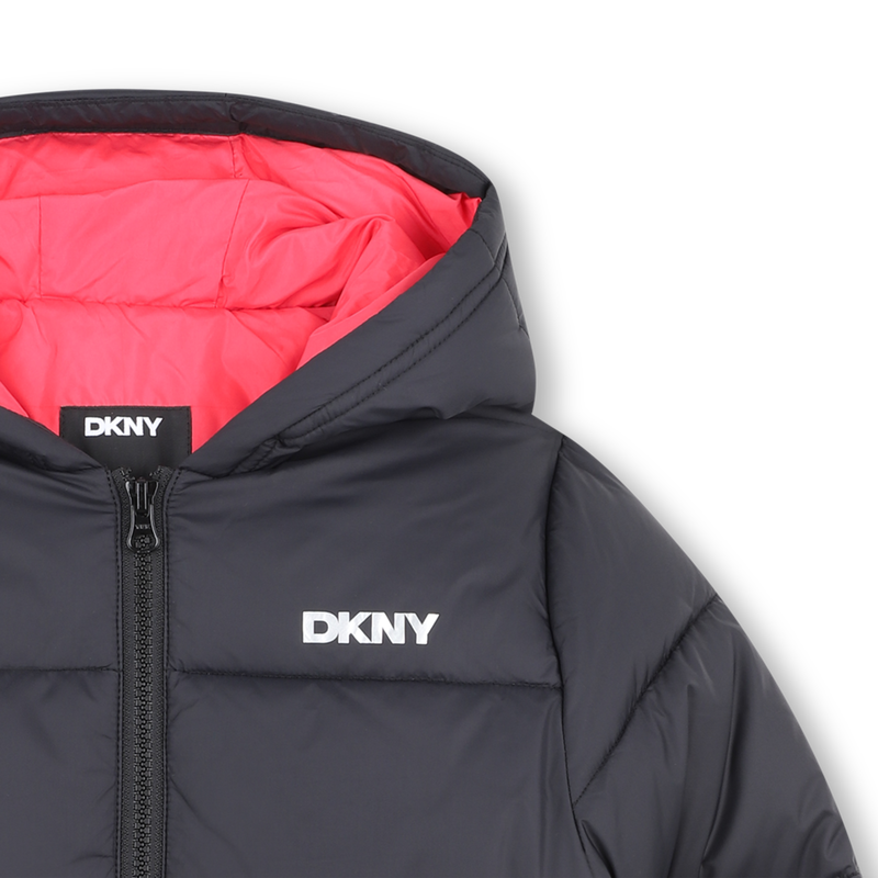Jaqueta com capuz DKNY 
                        GIRL