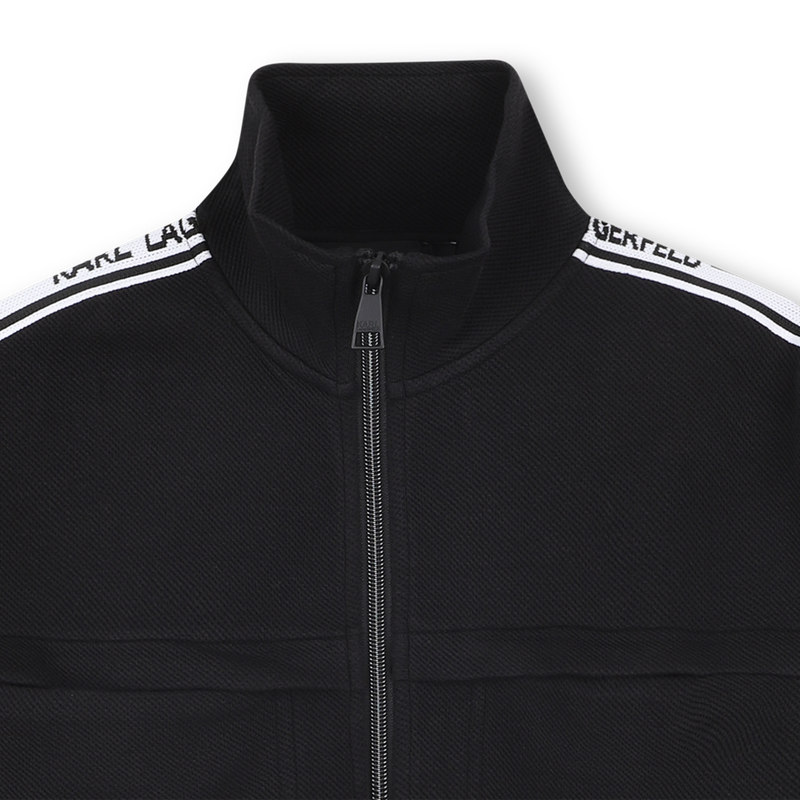 Elasticated-waist sweatshirt KARL LAGERFELD KIDS 
                    GIRL