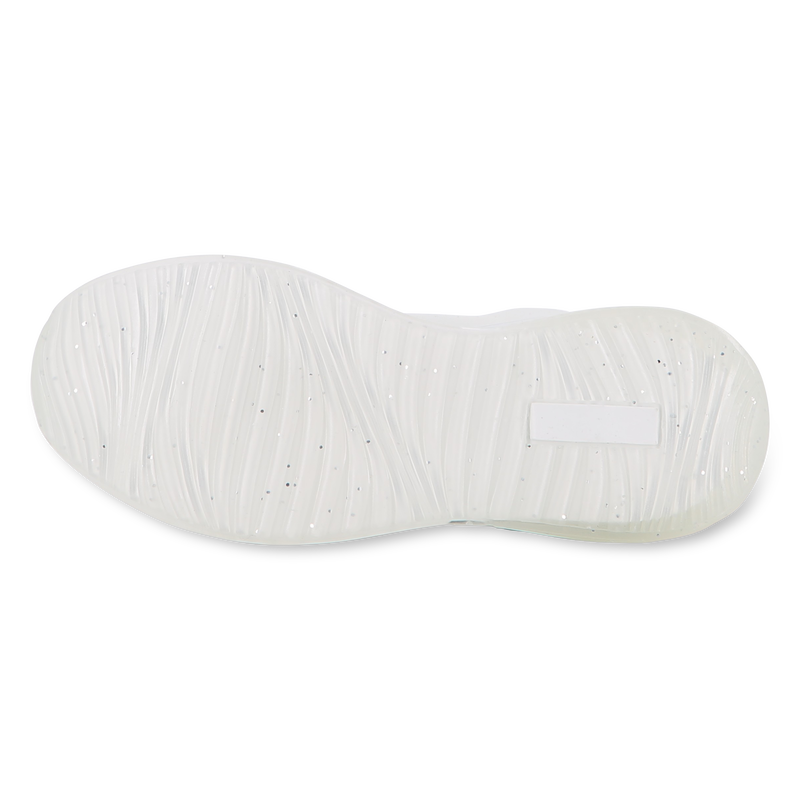 Lace-up trainers with badge KARL LAGERFELD KIDS 
                    GIRL