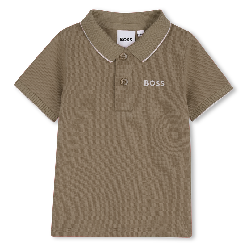 CAMISA POLO DE MANGA CURTA BOSS 
                        BOY