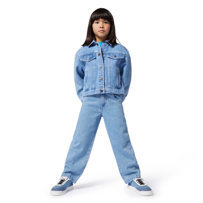 Jeans with clear diamantés MARC JACOBS GIRL