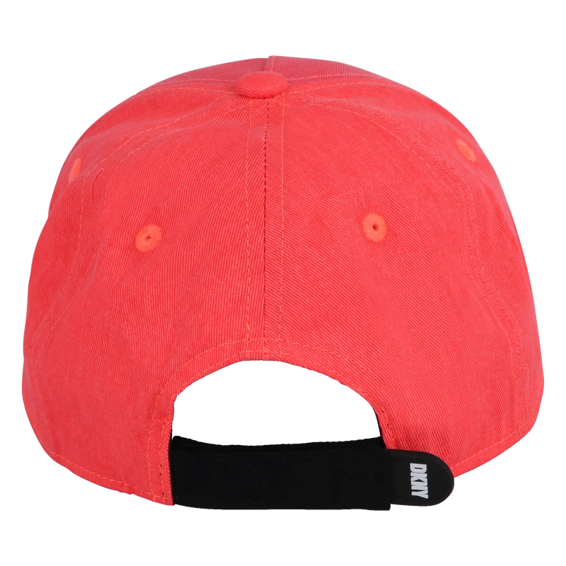 Boné de algodão com velcro DKNY 
                    GIRL