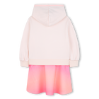 Vestido bimaterial BILLIEBLUSH 
                    GIRL