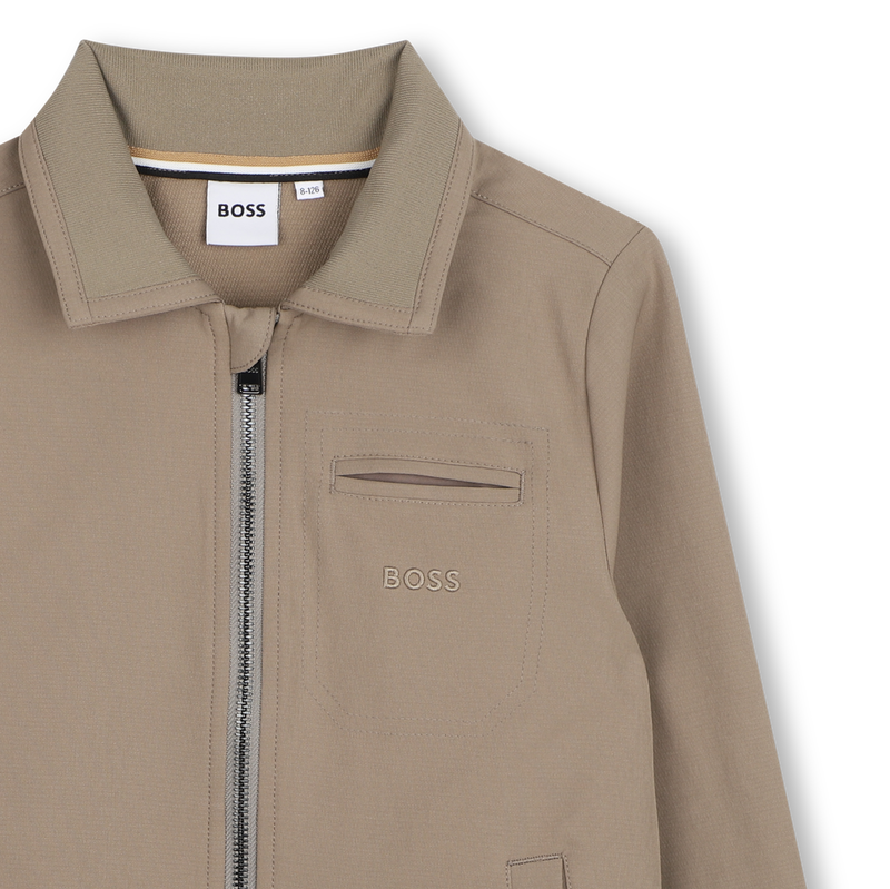 Cardigan em tecido sint&eacute;tico BOSS 
                        BOY