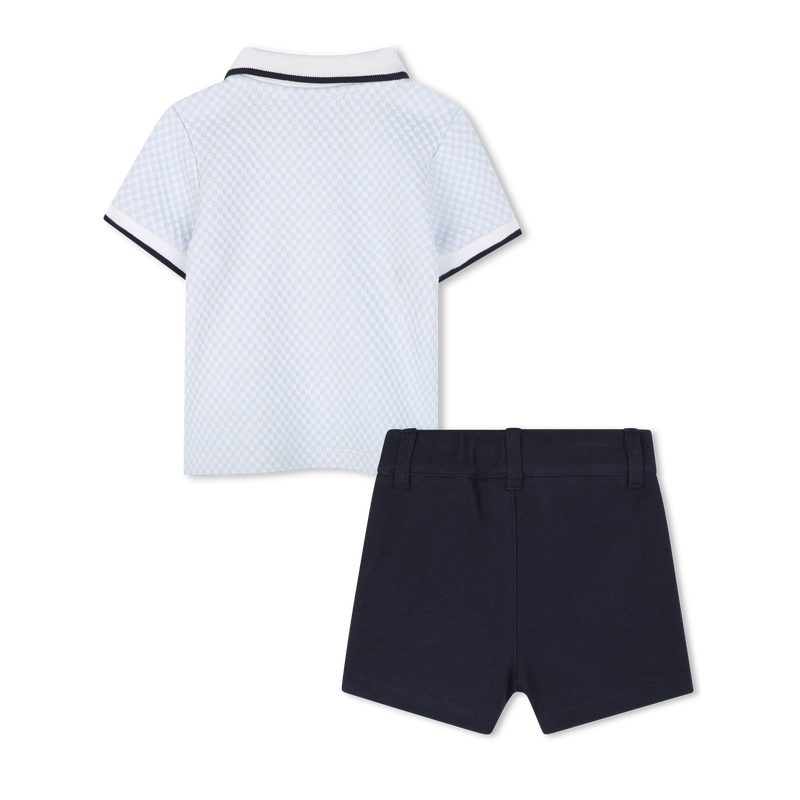 Conjunto de cal&ccedil;&otilde;es e polo BOSS 
                        BOY