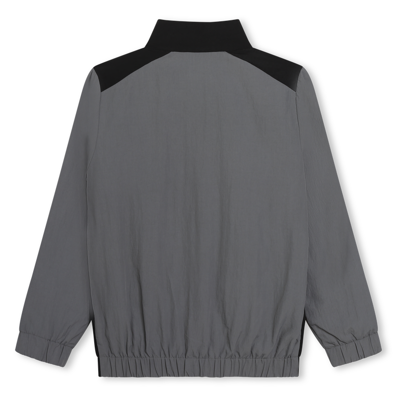 Sweatshirt gola subida e fecho BOSS 
                    BOY