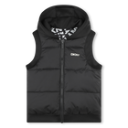 Colete acolchoado com capuz DKNY 
                    UNISEX