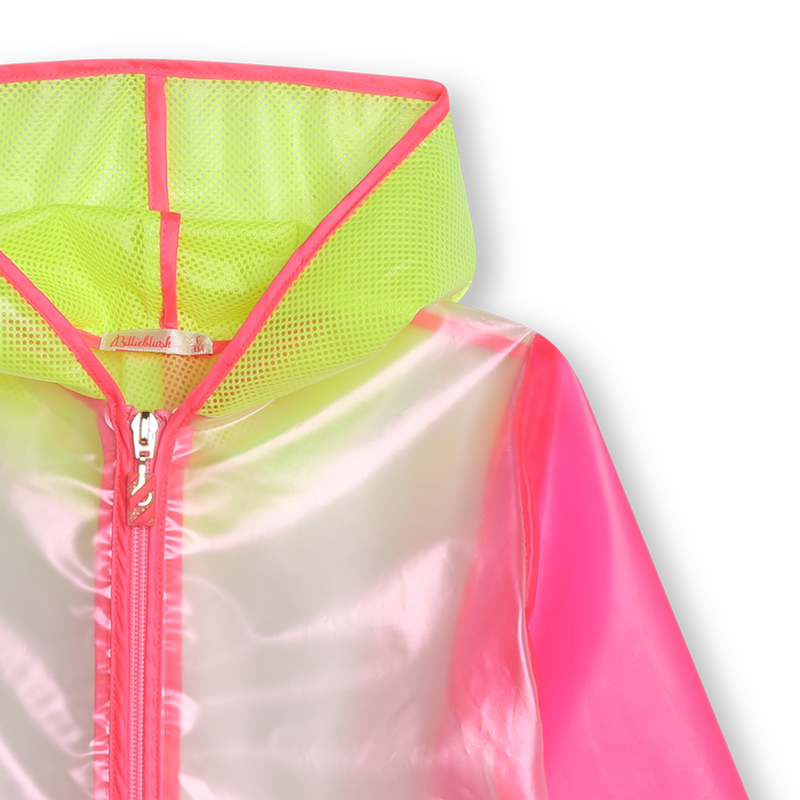Impermeável transparente capuz BILLIEBLUSH 
                    GIRL