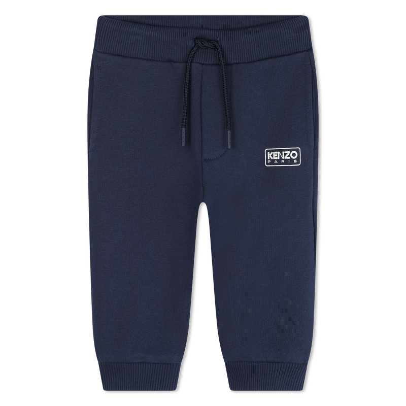Cardigã com fecho e calças KENZO KIDS 
                    BOY