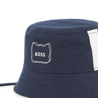 Bucket hat com fechos BOSS 
                    BOY