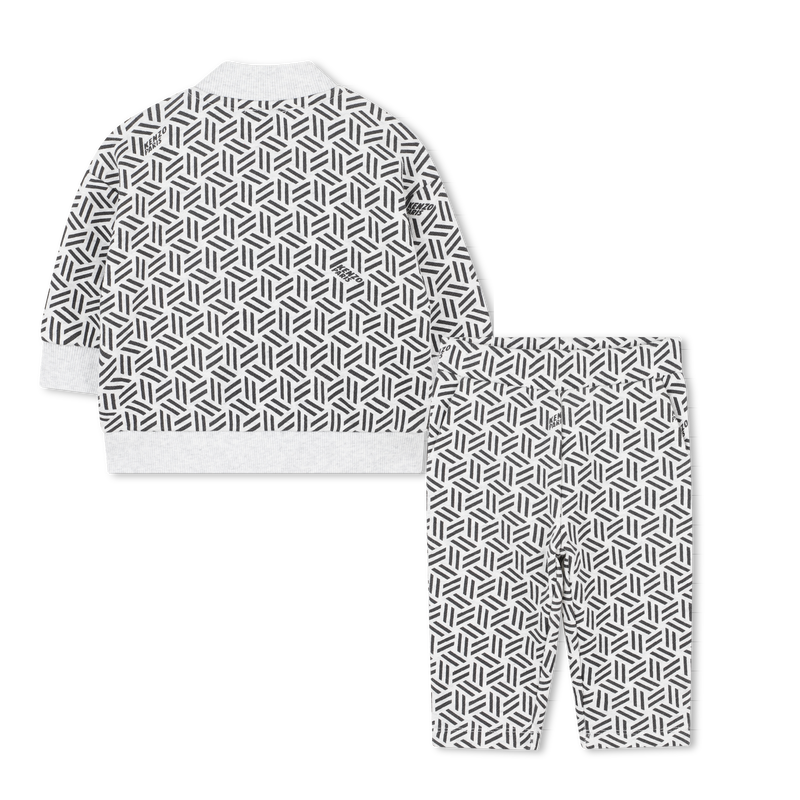Conjunto de cardigã e calças KENZO KIDS 
                    BOY