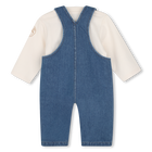 Conjunto de macac&atilde;o e camiseta TIMBERLAND 
                    MENINO