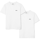Conjunto de 2 camisetas, BRANCO, hi-res