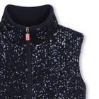 Colete de penas lantejoulas BILLIEBLUSH 
                    GIRL