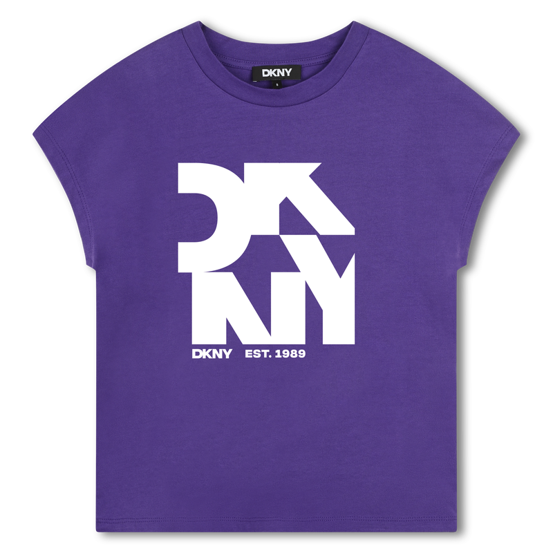 T-shirt de manga curta DKNY 
                        GIRL