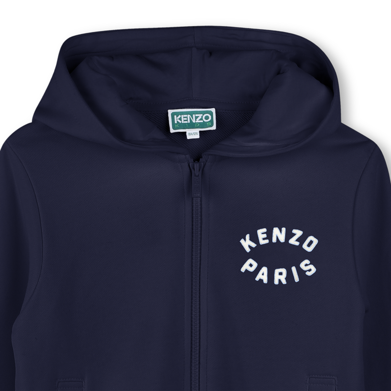 Cotton tracksuit cardigan KENZO KIDS 
                    UNISEX
