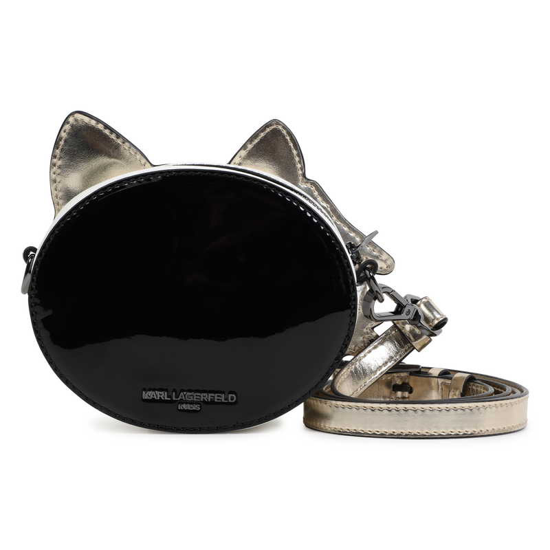 Coated fabric handbag KARL LAGERFELD KIDS 
                    GIRL