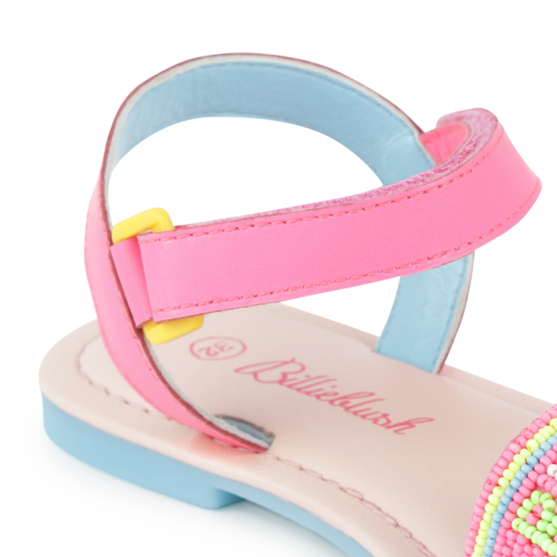Sandálias em couro BILLIEBLUSH 
                    GIRL