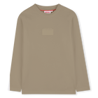 Camiseta de manga comprida, BEGE, hi-res