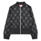 Sweatshirt com fecho de correr HUGO 
                    GIRL