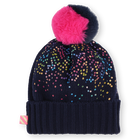 Gorro com pompom e lantejoulas BILLIEBLUSH 
                    GIRL