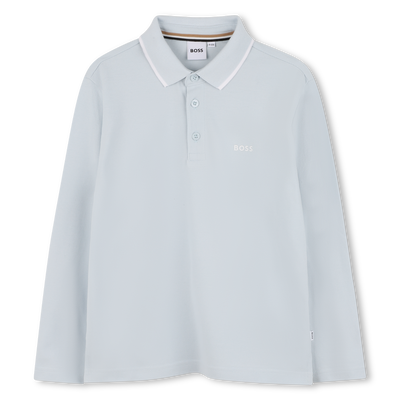 Camisa pólo de manga comprida BOSS BOY
