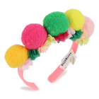 Banda de cabe&ccedil;a com pompoms BILLIEBLUSH 
                    GIRL