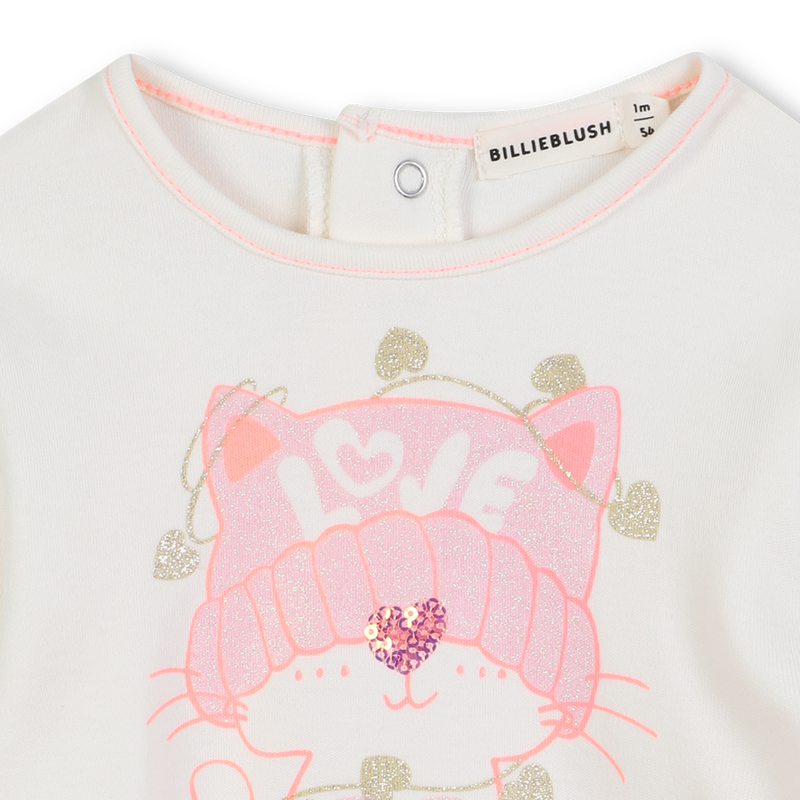 Camiseta de algodão BILLIEBLUSH 
                    GIRL