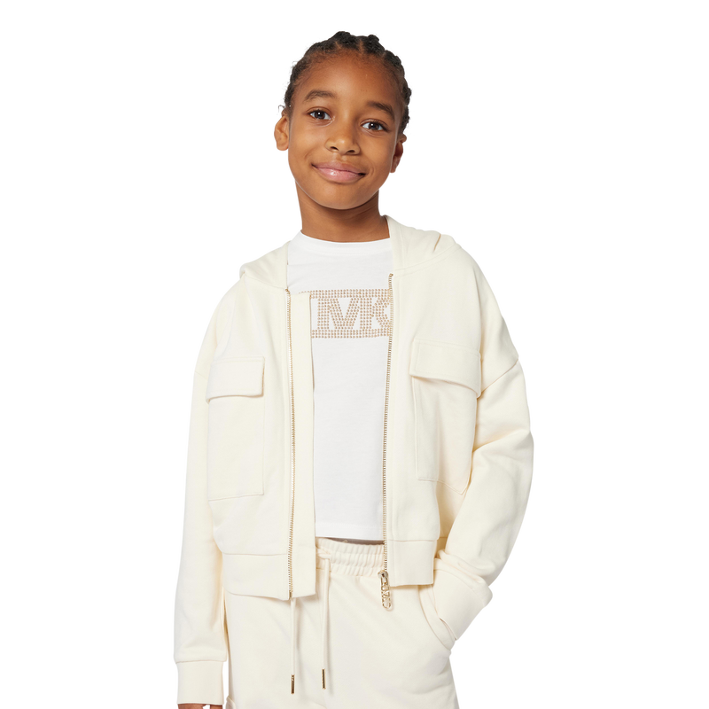 Cardigan com capuz MICHAEL KORS 
                    GIRL
