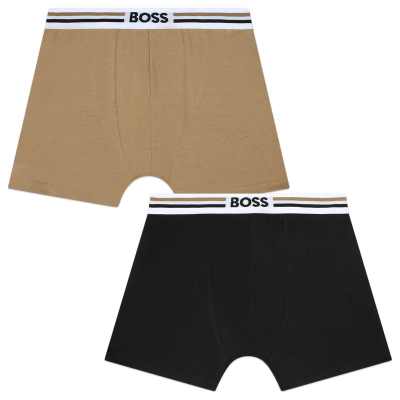 Cotton Boxers (Pack Of 2) BOSS 
                    BOY