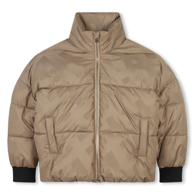 Blusão com fecho e gola alta BOSS GIRL